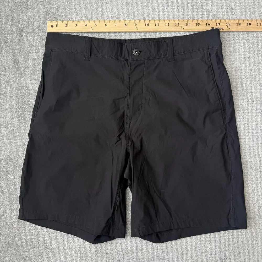 The North Face Shorts Mens 34 Black Quick Dry Stretch Hiking Travel Casual